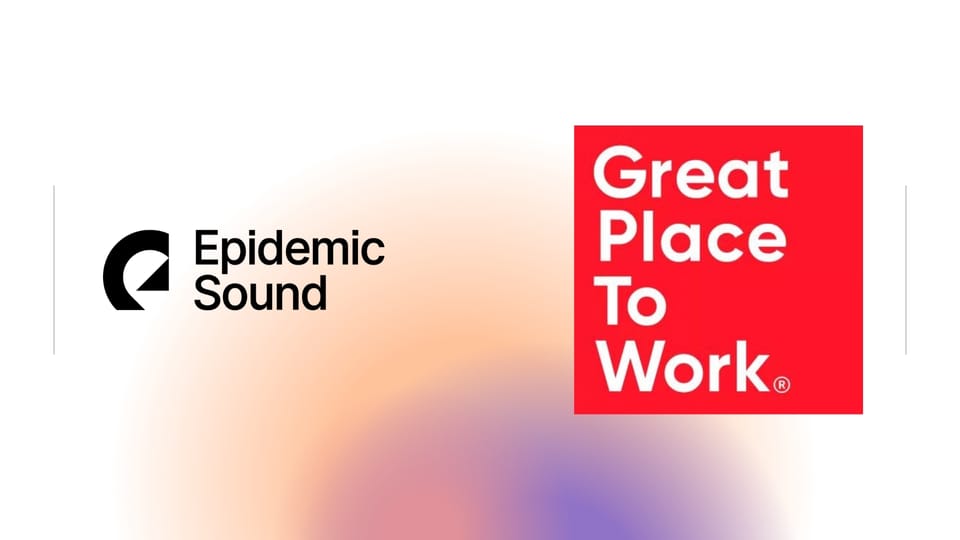 Epidemic Sound Earns Great Place to Work Certification for Second Year Running